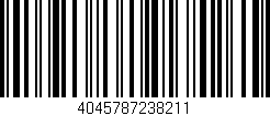 Código de barras (EAN, GTIN, SKU, ISBN): '4045787238211'