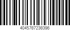 Código de barras (EAN, GTIN, SKU, ISBN): '4045787238396'