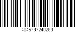Código de barras (EAN, GTIN, SKU, ISBN): '4045787240283'