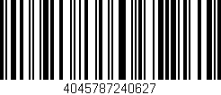 Código de barras (EAN, GTIN, SKU, ISBN): '4045787240627'