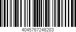 Código de barras (EAN, GTIN, SKU, ISBN): '4045787248203'