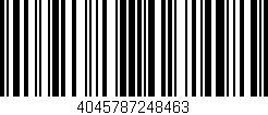Código de barras (EAN, GTIN, SKU, ISBN): '4045787248463'