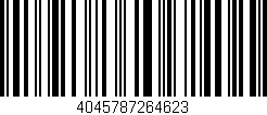 Código de barras (EAN, GTIN, SKU, ISBN): '4045787264623'
