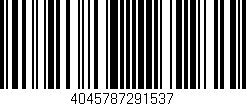 Código de barras (EAN, GTIN, SKU, ISBN): '4045787291537'