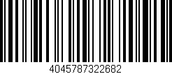 Código de barras (EAN, GTIN, SKU, ISBN): '4045787322682'