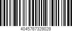 Código de barras (EAN, GTIN, SKU, ISBN): '4045787328028'