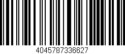 Código de barras (EAN, GTIN, SKU, ISBN): '4045787336627'