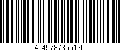 Código de barras (EAN, GTIN, SKU, ISBN): '4045787355130'