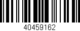 Código de barras (EAN, GTIN, SKU, ISBN): '40459162'