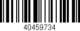 Código de barras (EAN, GTIN, SKU, ISBN): '40459734'