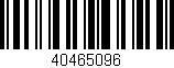 Código de barras (EAN, GTIN, SKU, ISBN): '40465096'