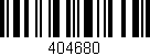 Código de barras (EAN, GTIN, SKU, ISBN): '404680'