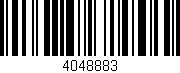 Código de barras (EAN, GTIN, SKU, ISBN): '4048883'