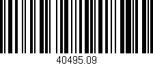 Código de barras (EAN, GTIN, SKU, ISBN): '40495.09'