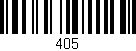 Código de barras (EAN, GTIN, SKU, ISBN): '405'