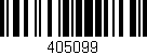 Código de barras (EAN, GTIN, SKU, ISBN): '405099'