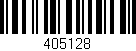 Código de barras (EAN, GTIN, SKU, ISBN): '405128'