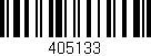 Código de barras (EAN, GTIN, SKU, ISBN): '405133'