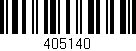 Código de barras (EAN, GTIN, SKU, ISBN): '405140'