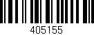 Código de barras (EAN, GTIN, SKU, ISBN): '405155'
