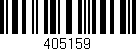Código de barras (EAN, GTIN, SKU, ISBN): '405159'