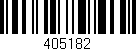 Código de barras (EAN, GTIN, SKU, ISBN): '405182'