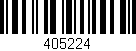 Código de barras (EAN, GTIN, SKU, ISBN): '405224'