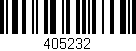Código de barras (EAN, GTIN, SKU, ISBN): '405232'