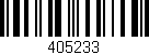 Código de barras (EAN, GTIN, SKU, ISBN): '405233'