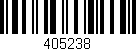 Código de barras (EAN, GTIN, SKU, ISBN): '405238'