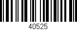 Código de barras (EAN, GTIN, SKU, ISBN): '40525'