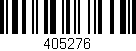 Código de barras (EAN, GTIN, SKU, ISBN): '405276'