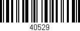 Código de barras (EAN, GTIN, SKU, ISBN): '40529'