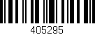 Código de barras (EAN, GTIN, SKU, ISBN): '405295'