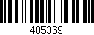 Código de barras (EAN, GTIN, SKU, ISBN): '405369'