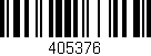 Código de barras (EAN, GTIN, SKU, ISBN): '405376'
