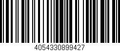 Código de barras (EAN, GTIN, SKU, ISBN): '4054330899427'