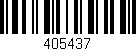 Código de barras (EAN, GTIN, SKU, ISBN): '405437'