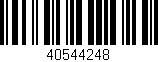Código de barras (EAN, GTIN, SKU, ISBN): '40544248'