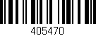 Código de barras (EAN, GTIN, SKU, ISBN): '405470'