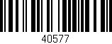 Código de barras (EAN, GTIN, SKU, ISBN): '40577'