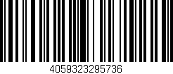 Código de barras (EAN, GTIN, SKU, ISBN): '4059323295736'