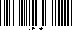 Código de barras (EAN, GTIN, SKU, ISBN): '405pink'