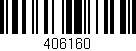 Código de barras (EAN, GTIN, SKU, ISBN): '406160'