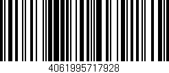 Código de barras (EAN, GTIN, SKU, ISBN): '4061995717928'