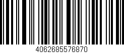 Código de barras (EAN, GTIN, SKU, ISBN): '4062685576870'