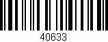 Código de barras (EAN, GTIN, SKU, ISBN): '40633'