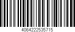 Código de barras (EAN, GTIN, SKU, ISBN): '4064222535715'