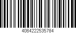 Código de barras (EAN, GTIN, SKU, ISBN): '4064222535784'