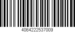 Código de barras (EAN, GTIN, SKU, ISBN): '4064222537009'